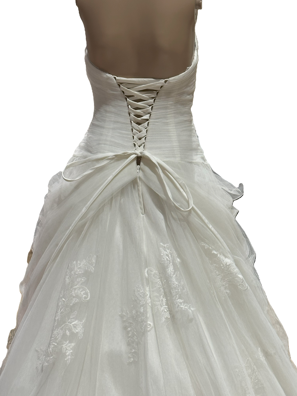 David’s Bridal Princess-Style Ball Gown with a Sweetheart Neckline- SIZE 6