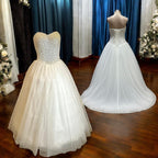 Alfred Angelo A-Line Strapless Sweetheart Gown with a  Corset Back- SIZE 8