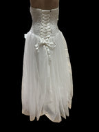 Alfred Angelo A-Line Strapless Sweetheart Gown with a  Corset Back- SIZE 8