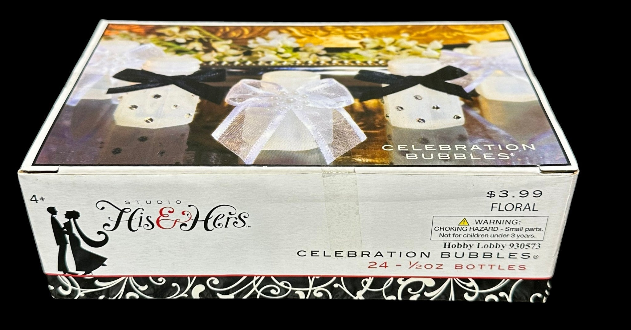 His & Hers Wedding Celebration Bubbles – 48 Count (2 pk)