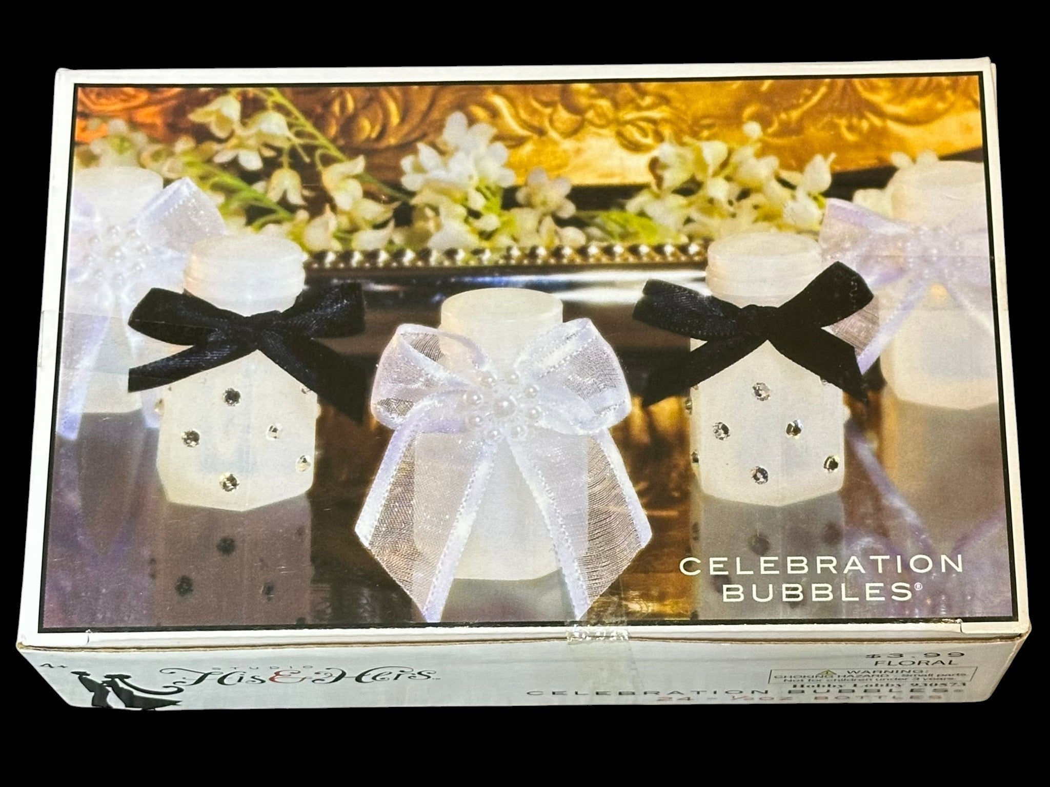 His & Hers Wedding Celebration Bubbles – 48 Count (2 pk)