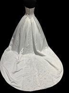 Christina Wu Strapless Ballgown with Royal Train SIZE 8