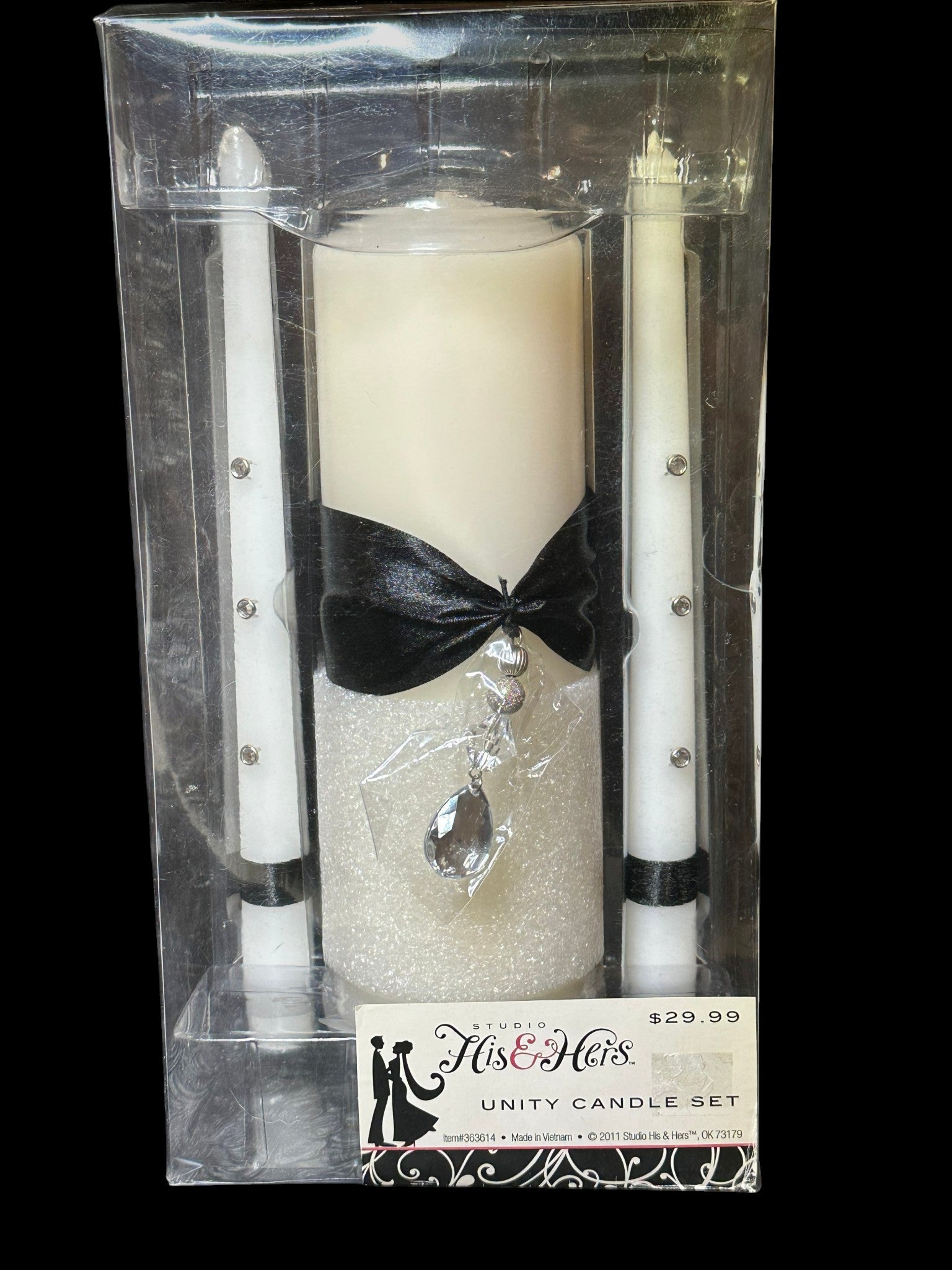 Studio His & Hers Elegant Unity Candle Set