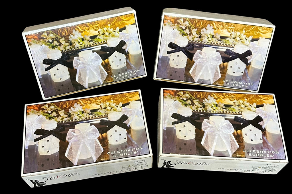 His & Hers Wedding Celebration Bubbles – 48 Count (2 pk)
