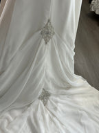 Rhiannon A-Line Strapless Sweetheart Wedding Dress/ SIZE 4