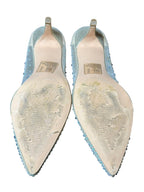 David’s Bridal DB Studio Crystal Embellished Bridal Heels – Champagne Pointed Toe Pumps