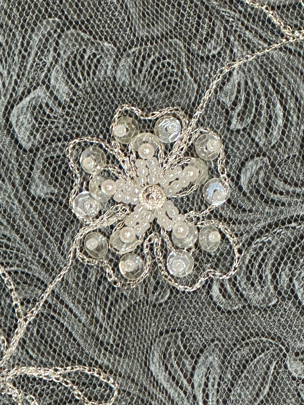 Fingertip Wedding Veil with Blusher – Floral Embroidered Lace Edge Bridal Veil