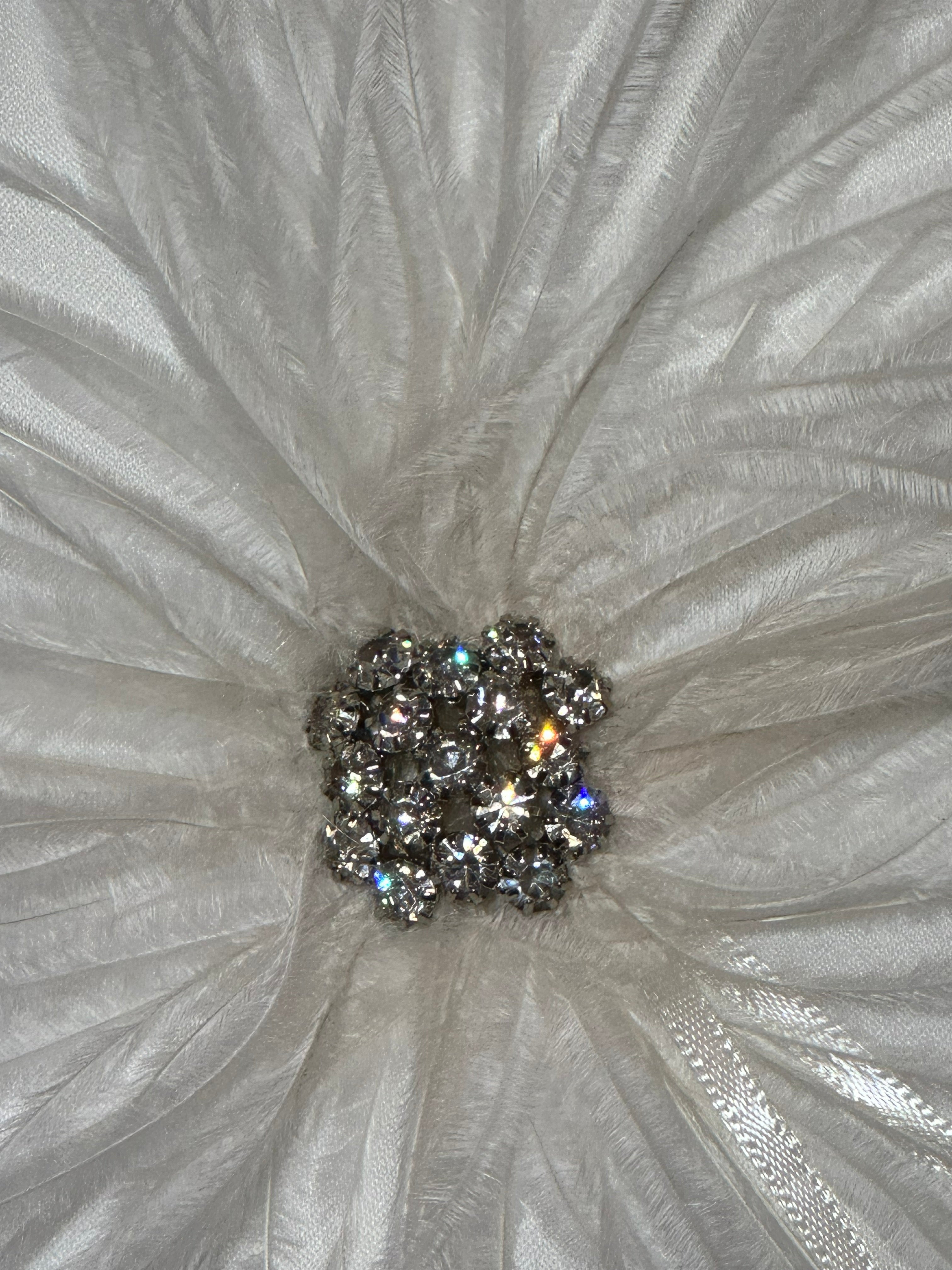Luxury Inspired Feather Wedding Ring Pillow