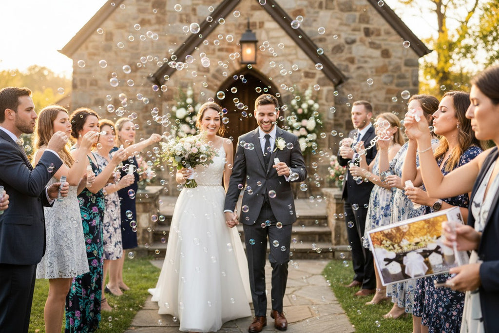 His & Hers Wedding Celebration Bubbles – 48 Count (2 pk)