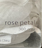 Studio His & Hers White Rose Petals – 300 Count