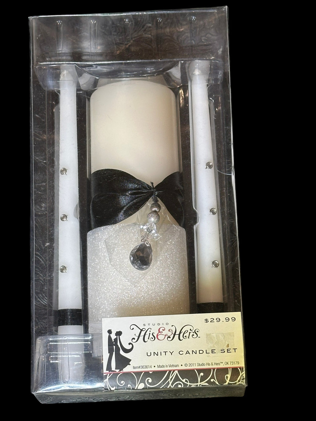 Studio His & Hers Elegant Unity Candle Set