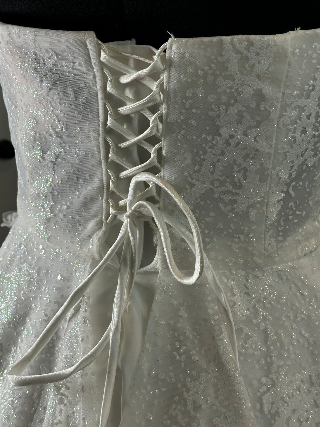 A Custom Couture-Style Ball Gown with  intricate Details Throughout with Sweet Heart Neckline SIZE 6