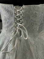 A Custom Couture-Style Ball Gown with  intricate Details Throughout with Sweet Heart Neckline SIZE 6