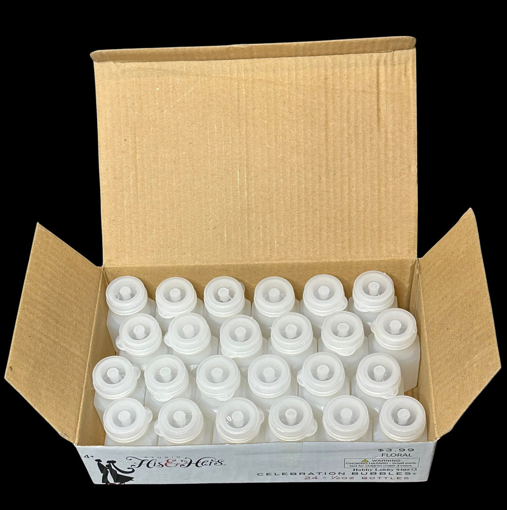 His & Hers Wedding Celebration Bubbles – 48 Count (2 pk)