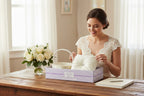 Wilton Ivory Satin Wedding Day Ensemble – Ring Pillow, Flower Girl Basket & Guest Book Set